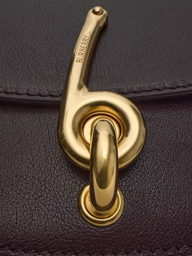 Burberry Women's Bridle Leather Crossbody Saddle Bag - Rubus | Thumbnail 6 Burberry Women's Bridle Leather Crossbody Saddle Bag - Rubus | Thumbnail 6