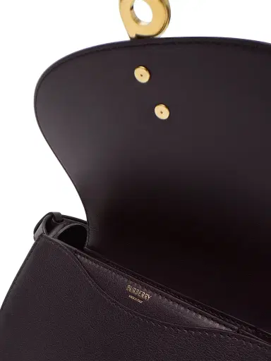 Burberry Women's Bridle Leather Crossbody Saddle Bag - Rubus | Thumbnail 7 Burberry Women's Bridle Leather Crossbody Saddle Bag - Rubus | Thumbnail 7