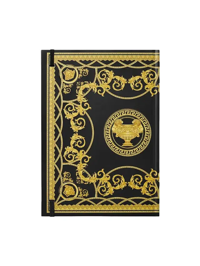 Versace Coupe des Dieux Notebook - Black