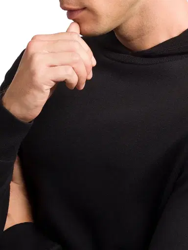 Stefano Ricci Men's Luxurious and Sophisticated Crewneck Sweater - Black - Size 40 | Thumbnail 5 Stefano Ricci Men's Luxurious and Sophisticated Crewneck Sweater - Black - Size 40 | Thumbnail 5