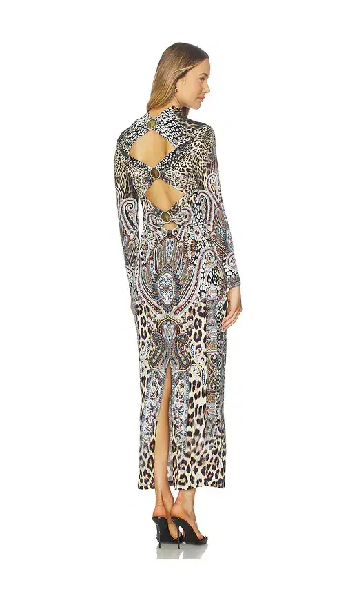 Camilla Back Detail Jersey Dress