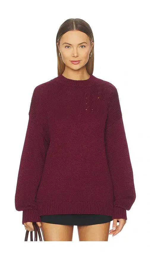 SNDYS Elm Crew Knit Sweater