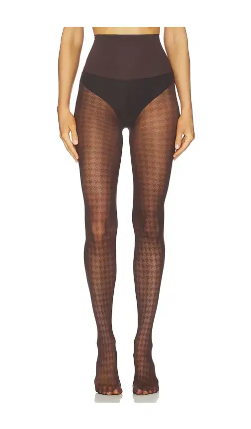 Commando Houndstooth Sheer Tights