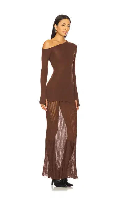 SEVEN WONDERS Greta One Shoulder Maxi Dress | Thumbnail 2