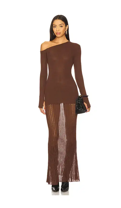 Greta One Shoulder Maxi Dress