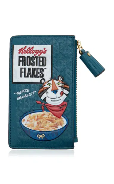 Anya Hindmarch Frosted Flakes Leather Zipped Card Case - Multi | Thumbnail 3