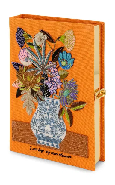 Olympia Le-Tan I Can Buy My Own Flowers Book Clutch | Thumbnail 5 Olympia Le-Tan I Can Buy My Own Flowers Book Clutch | Thumbnail 5
