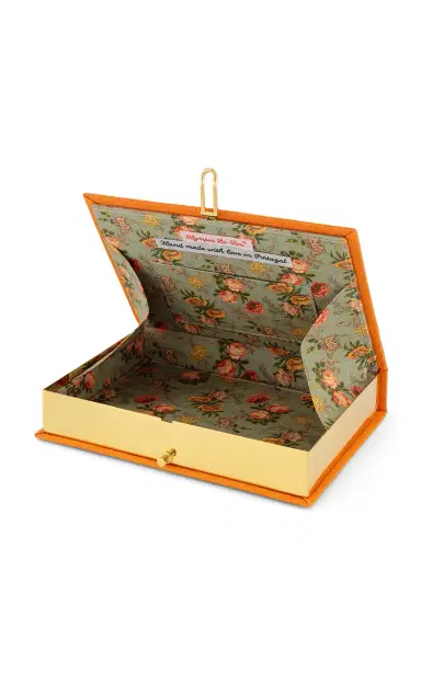 Olympia Le-Tan I Can Buy My Own Flowers Book Clutch | Thumbnail 6 Olympia Le-Tan I Can Buy My Own Flowers Book Clutch | Thumbnail 6
