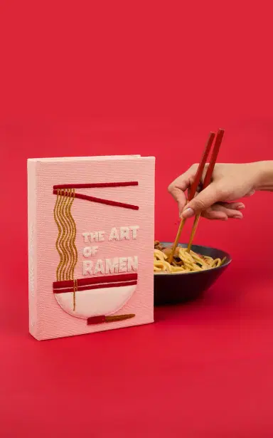 Olympia Le-Tan The Art Of Ramen Book Clutch | Thumbnail 3 Olympia Le-Tan The Art Of Ramen Book Clutch | Thumbnail 3