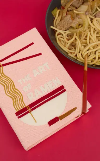 Olympia Le-Tan The Art Of Ramen Book Clutch | Thumbnail 5 Olympia Le-Tan The Art Of Ramen Book Clutch | Thumbnail 5