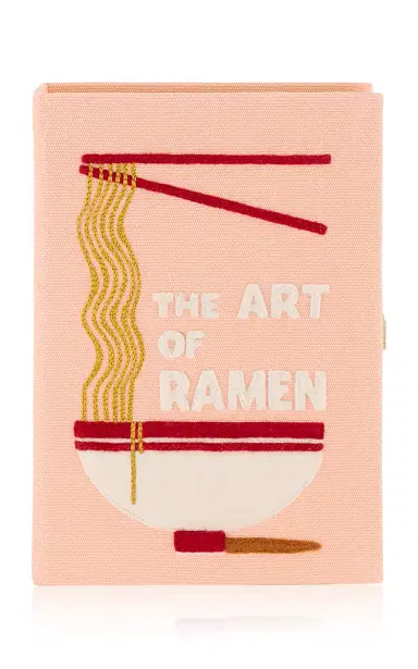 Olympia Le-Tan The Art Of Ramen Book Clutch | Thumbnail 1 Olympia Le-Tan The Art Of Ramen Book Clutch | Thumbnail 1