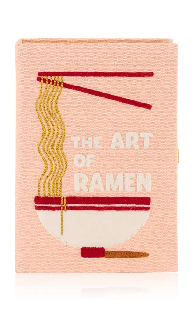 Olympia Le-Tan The Art Of Ramen Book Clutch
