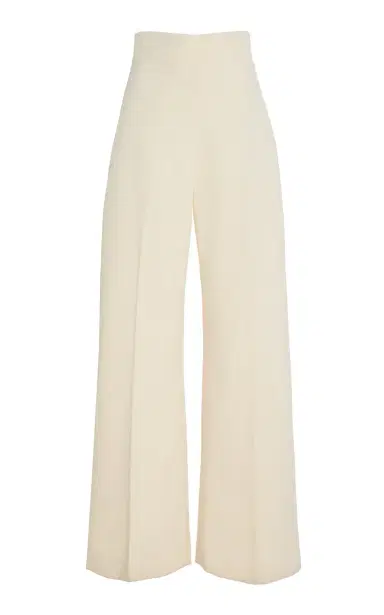Carolina Herrera Wool Wide-Leg Pants | Thumbnail 6 Carolina Herrera Wool Wide-Leg Pants | Thumbnail 6