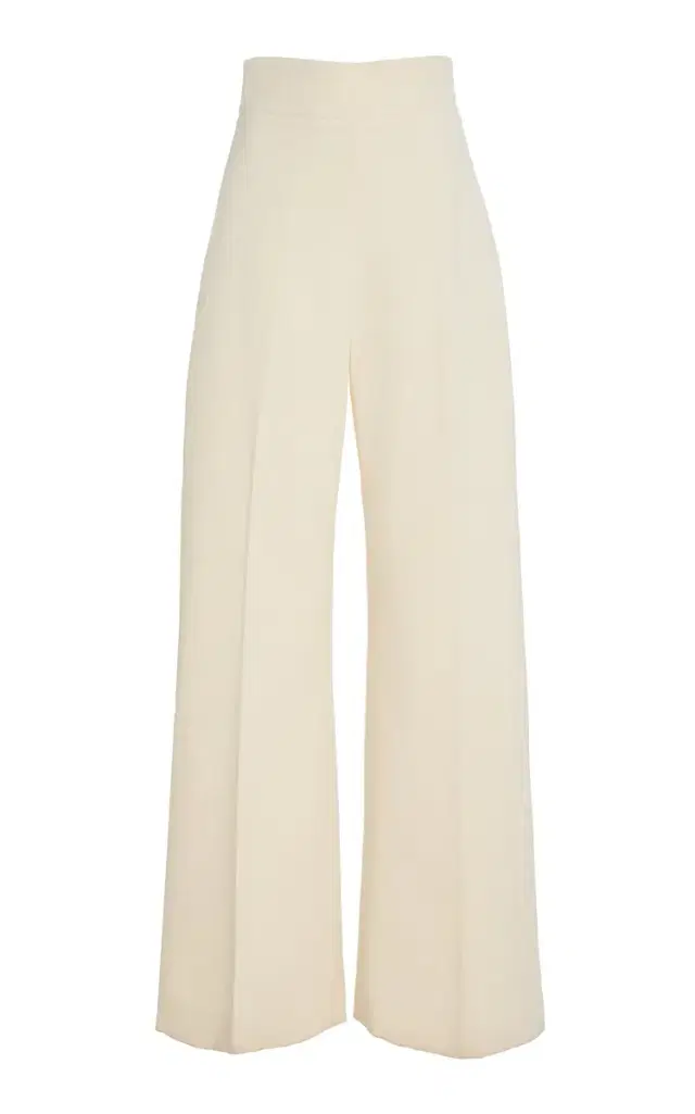 Carolina Herrera Wool Wide-Leg Pants
