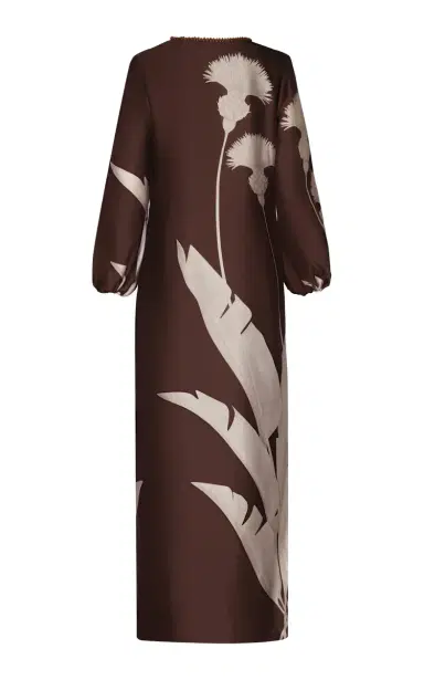 Andres Otalora Palmas Printed Satin Tunic | Thumbnail 5 Andres Otalora Palmas Printed Satin Tunic | Thumbnail 5