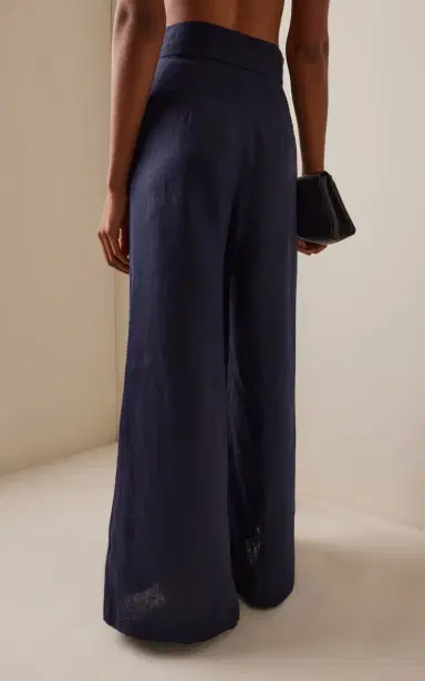 Andres Otalora Desperte Linen Wide-Leg Pants | Thumbnail 4 Andres Otalora Desperte Linen Wide-Leg Pants | Thumbnail 4