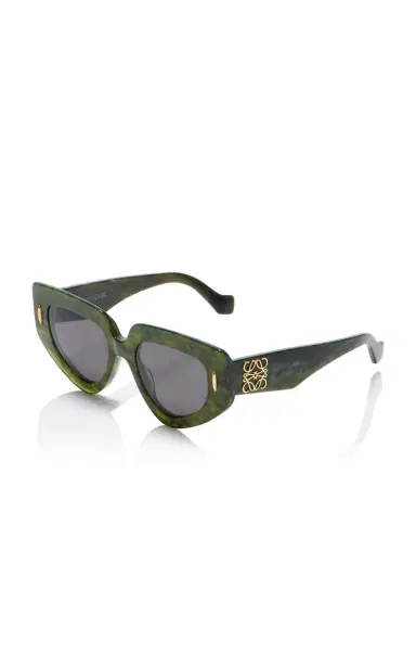 Loewe Butterfly-Frame Acetate Sunglasses | Thumbnail 3