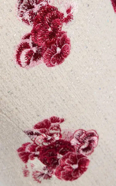 Giambattista Valli Floral Cotton-Blend Boucle-Tweed Mini Dress | Thumbnail 6
