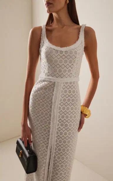 Giambattista Valli Floral Macrame Dress | Thumbnail 3 Giambattista Valli Floral Macrame Dress | Thumbnail 3