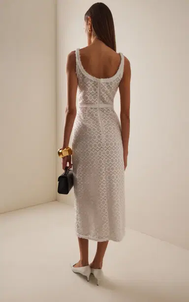 Giambattista Valli Floral Macrame Dress | Thumbnail 4 Giambattista Valli Floral Macrame Dress | Thumbnail 4