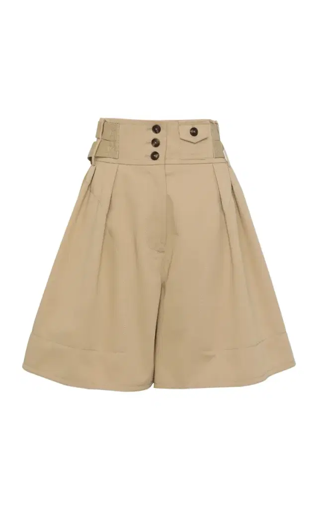 Zimmermann Rebellion Cotton Cargo Shorts