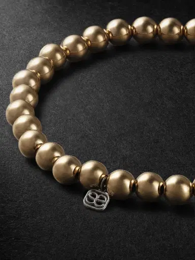Sydney Evan and Silver Diamond Beaded Bracelet - Men | Thumbnail 3 Sydney Evan and Silver Diamond Beaded Bracelet - Men | Thumbnail 3