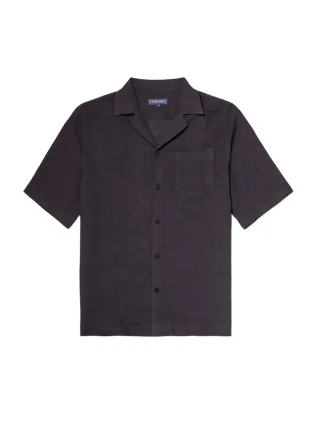 Angelo Camp-Collar Linen Shirt - Men