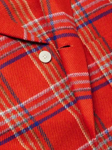 BODE Gable Camp-Collar Checked Wool Overshirt - Men | Thumbnail 5 BODE Gable Camp-Collar Checked Wool Overshirt - Men | Thumbnail 5