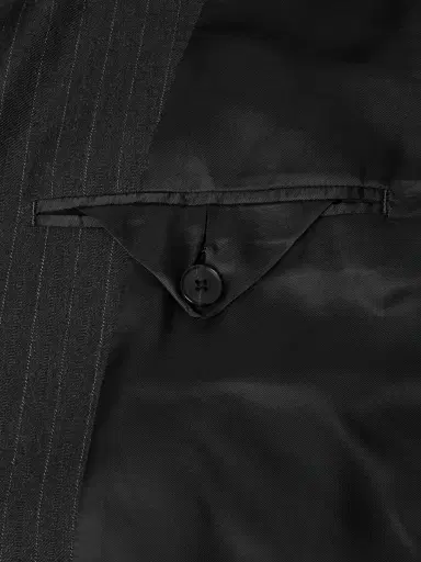Auralee Pinstriped Wool Suit Jacket - Men | Thumbnail 6 Auralee Pinstriped Wool Suit Jacket - Men | Thumbnail 6