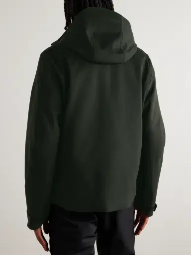 Sease Balma 2.0 Padded Coated-Cashmere Hooded Jacket - Men | Thumbnail 3