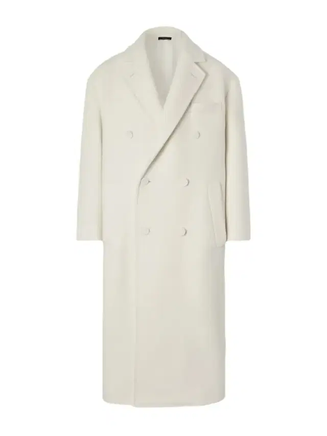 Double-Breasted Cashmere Coat - Men