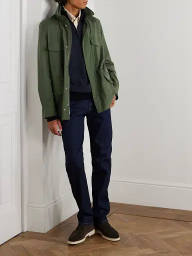 Loro Piana Storm System® Shell Field Jacket - Men | Thumbnail 2