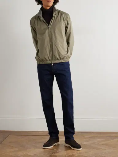 Loro Piana Reversible Windmate® Storm System® Nylon and Cashmere Blouson Jacket - Men | Thumbnail 2