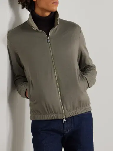 Loro Piana Reversible Windmate® Storm System® Nylon and Cashmere Blouson Jacket - Men | Thumbnail 6