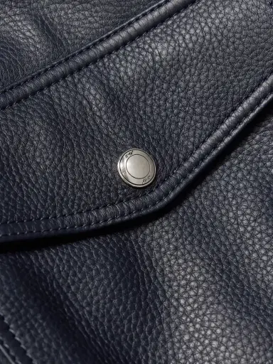 MR P. Shearling-Trimmed Full-Grain Leather Blouson Jacket - Men | Thumbnail 6