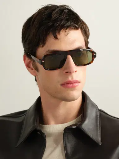 AHLEM George V Aviator-Style Tortoiseshell Acetate Sunglasses - Men | Thumbnail 2 AHLEM George V Aviator-Style Tortoiseshell Acetate Sunglasses - Men | Thumbnail 2