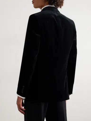 Favourbrook Slim-Fit Double-Breasted Cotton-Velvet Tuxedo Jacket - Men | Thumbnail 3 Favourbrook Slim-Fit Double-Breasted Cotton-Velvet Tuxedo Jacket - Men | Thumbnail 3