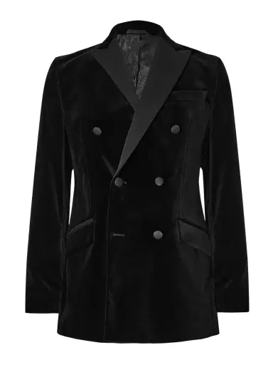 Favourbrook Slim-Fit Double-Breasted Cotton-Velvet Tuxedo Jacket - Men | Thumbnail 1 Favourbrook Slim-Fit Double-Breasted Cotton-Velvet Tuxedo Jacket - Men | Thumbnail 1