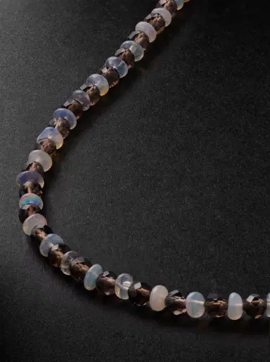 JIA JIA Gold, Opal and Quartz Necklace - Men | Thumbnail 4 JIA JIA Gold, Opal and Quartz Necklace - Men | Thumbnail 4