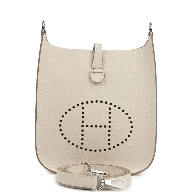 hermes Hermes Evelyne Sellier TPM Craie Epsom Palladium Hardware