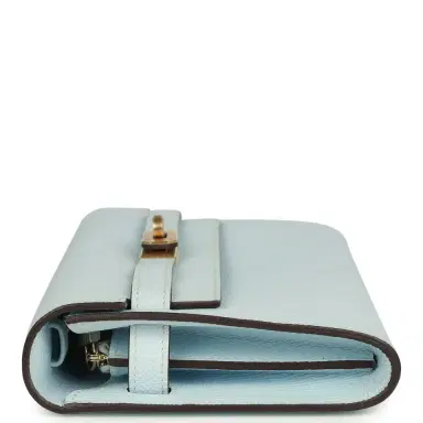 HERMÈS Hermes Kelly Wallet To Go Bleu Brume Gold Hardware | Thumbnail 6 HERMÈS Hermes Kelly Wallet To Go Bleu Brume Gold Hardware | Thumbnail 6