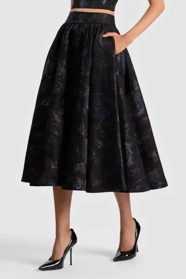 Alice + Olivia Nilda Volumonous Skirt | Thumbnail 3