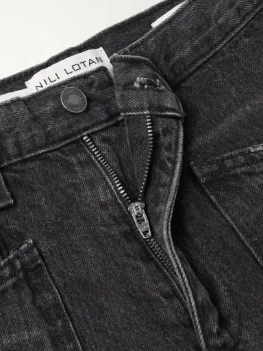 Nili Lotan Shon Mid-rise Barrel-leg Jeans | Thumbnail 5 Nili Lotan Shon Mid-rise Barrel-leg Jeans | Thumbnail 5