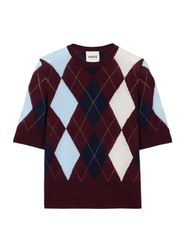 Anders Argyle Cashmere And Mohair-blend Sweater