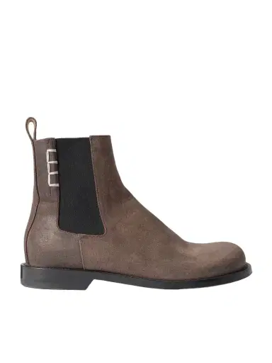 JW Anderson Loafer Whipstitched Brushed-leather Chelsea Boots | Thumbnail 1 JW Anderson Loafer Whipstitched Brushed-leather Chelsea Boots | Thumbnail 1