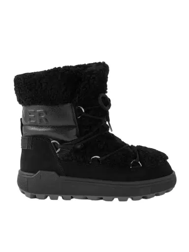 Bogner Chamonix Shearling, Textured-leather And Suede Snow Boots | Thumbnail 1 Bogner Chamonix Shearling, Textured-leather And Suede Snow Boots | Thumbnail 1