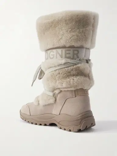 Bogner Alta Badia Shearling And Suede Ankle Boots | Thumbnail 3 Bogner Alta Badia Shearling And Suede Ankle Boots | Thumbnail 3