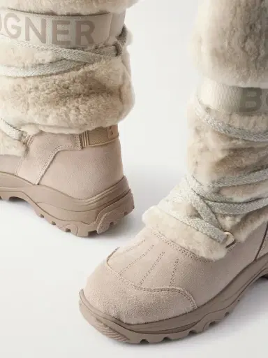 Bogner Alta Badia Shearling And Suede Ankle Boots | Thumbnail 4 Bogner Alta Badia Shearling And Suede Ankle Boots | Thumbnail 4