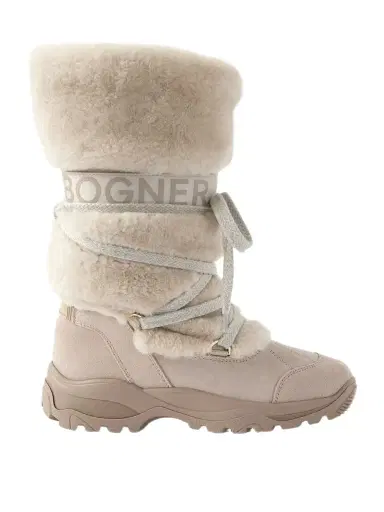 Bogner Alta Badia Shearling And Suede Ankle Boots | Thumbnail 1 Bogner Alta Badia Shearling And Suede Ankle Boots | Thumbnail 1