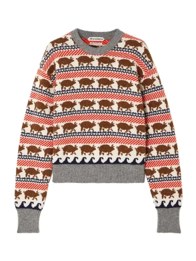 JW Anderson Intarsia Wool Sweater